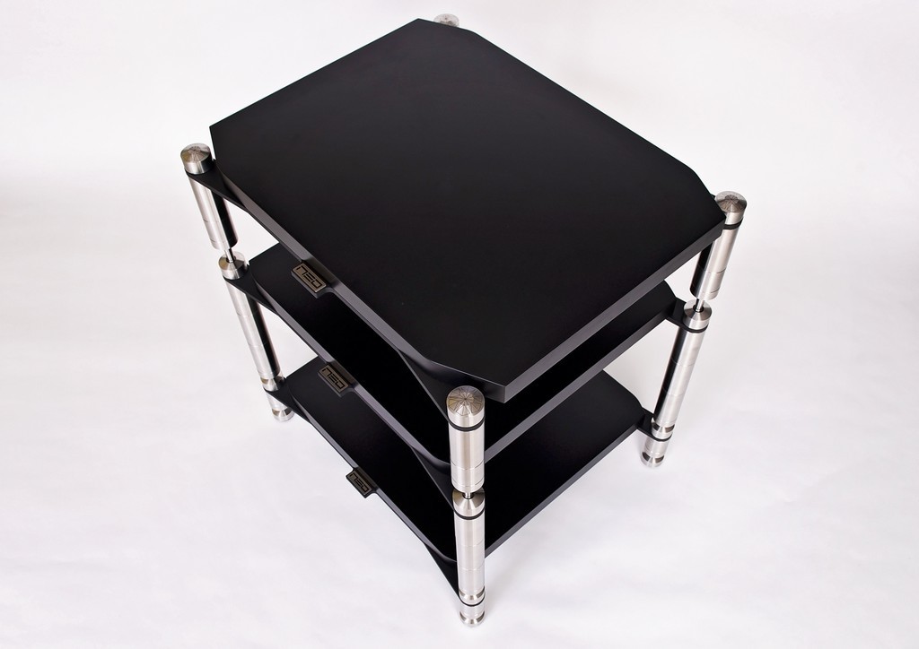 фото Стойка под Hi-Fi компоненты Neo Quattron Reference Matte Shelf For Turntable 600/160 (ножки Black Diamond) Pult.by